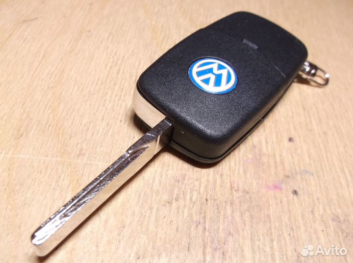 1J0 959 753 A VW remote key 2 buttons 433MHz