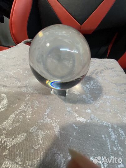 Хрустальный шар диаметр 8 см