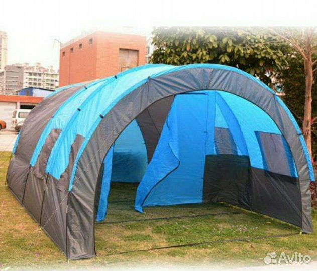Палатка 4 местная с тамбуром 6-8 мест