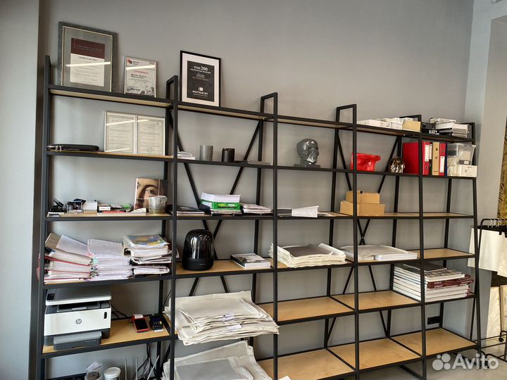 Стеллаж металлический в стиле лофт