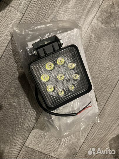 Фара светодиодная фсо квадратная