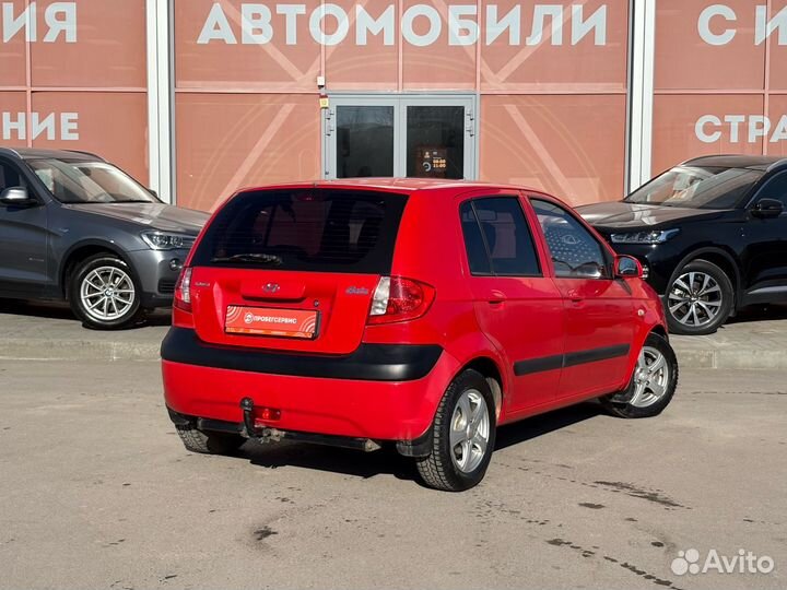 Hyundai Getz 1.4 AT, 2007, 153 694 км