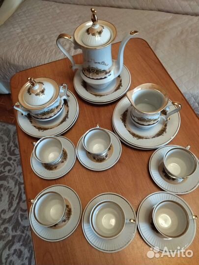 Кофейный сервиз фарфор СССР
