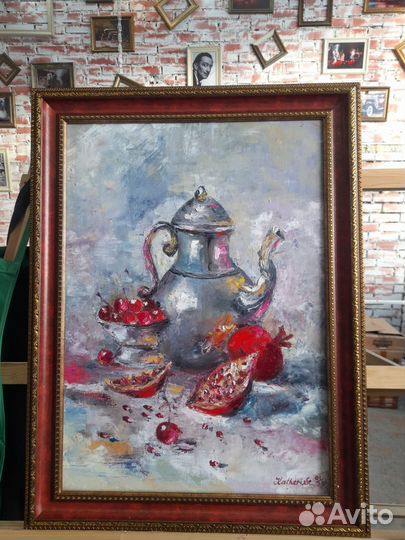 Картина маслом на холсте натюрморт