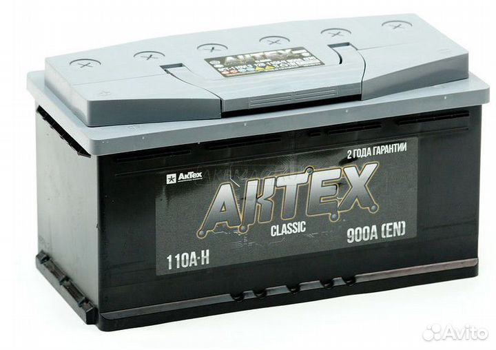 Аккумулятор актех classic 100AH 900 А