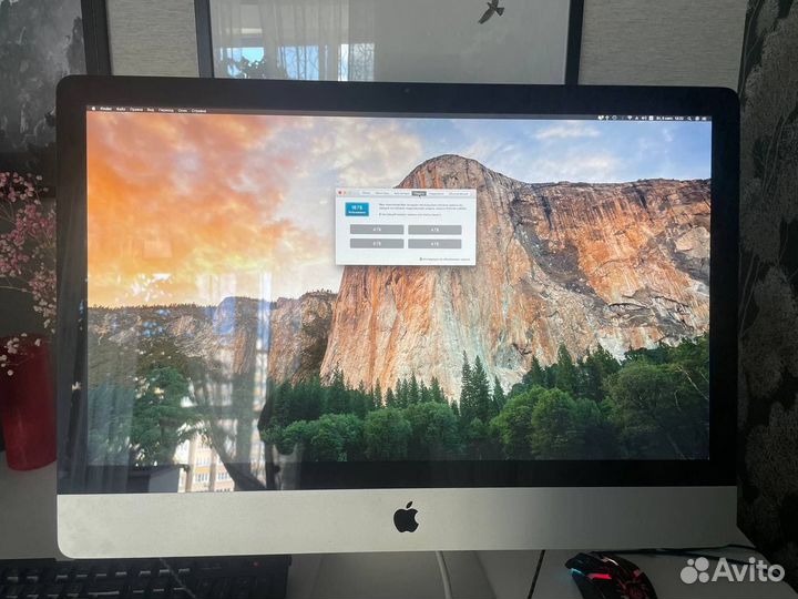 Моноблок apple iMac 27 2010 i7 16Gb ssd 189gb 1Tb