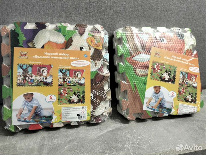 Мягкий коврик пазл