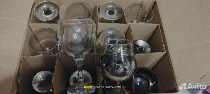 Бокалы для вина и коньяка