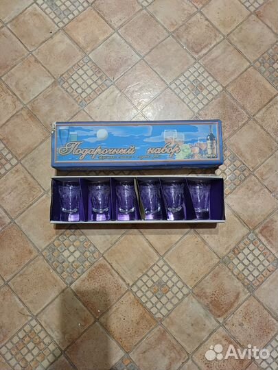 Набор стаканов, стопок СССР