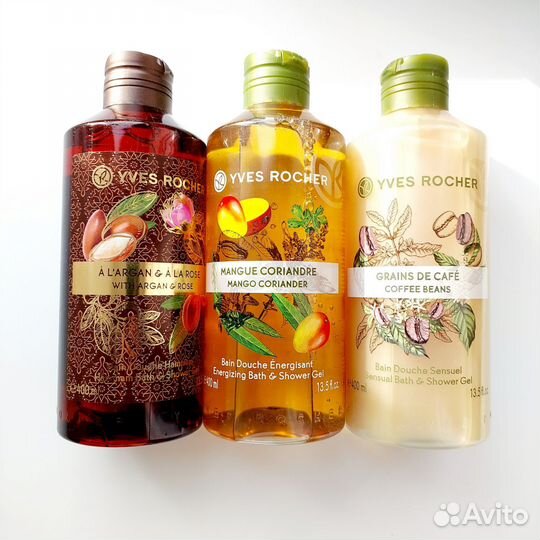 Набор гель для душа ив роше (манго, роза, кофе)