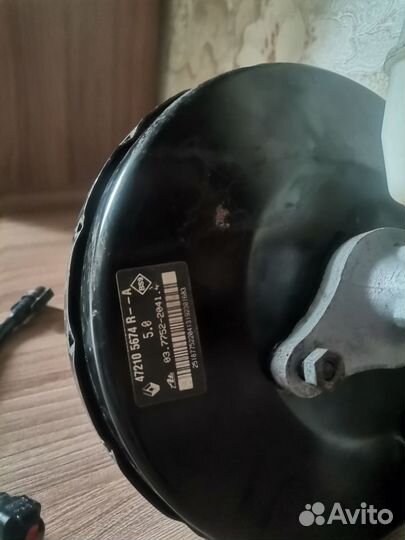 Вакуумный усилитель на рено логан