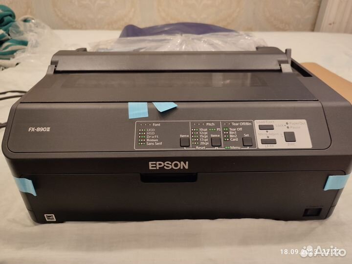 Матречный принтер epson fx-890ii