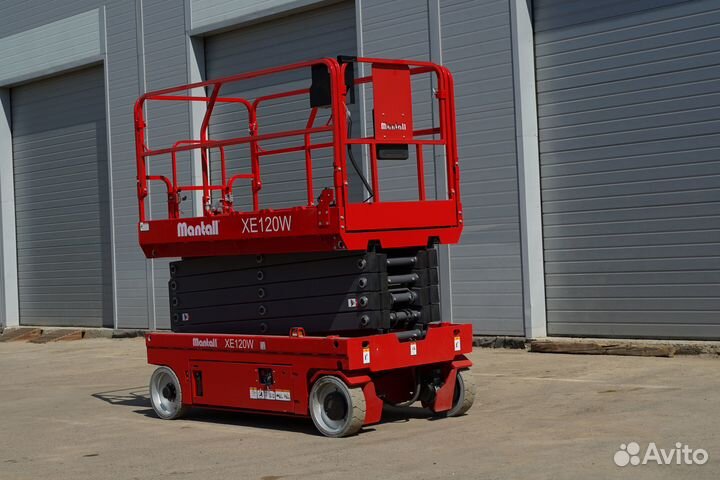 Подъемник ножничный самоходный Mantall XE-120W