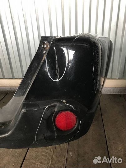 Бампер задний Nissan X-Trail T31 c дефектом