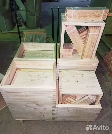 Ульи в любой комплектации с рамками