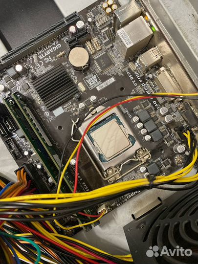Материнская плата с процессором intel i5 7500