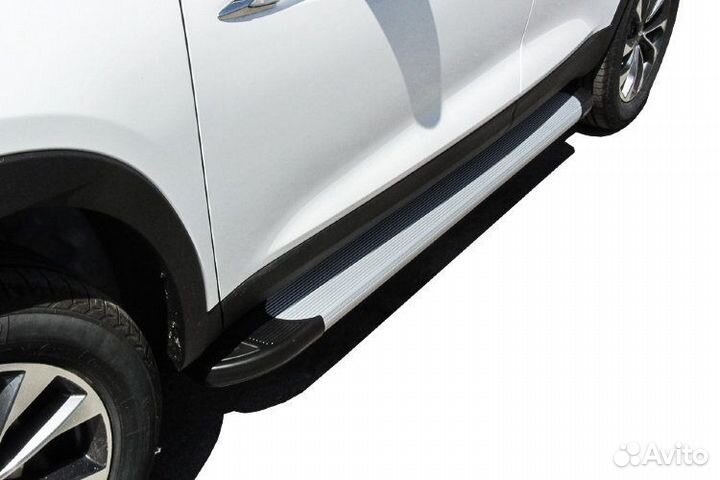 Пороги алюминиевые Chery tiggo 7