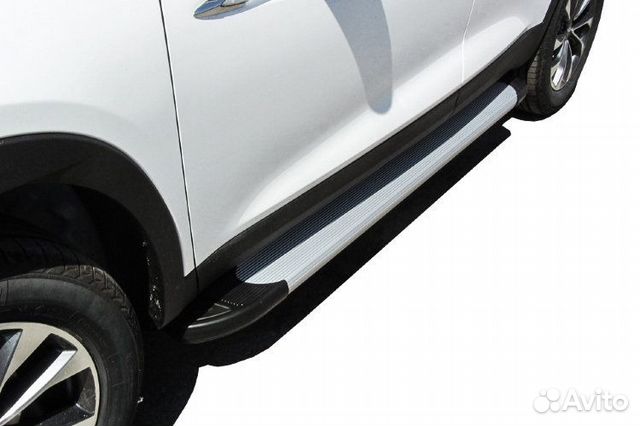 Пороги алюминиевые Chery tiggo 7