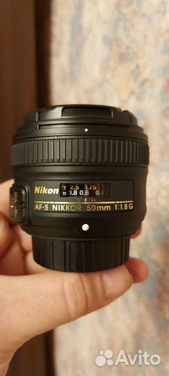 Объектив Nikon 50mm 1.8 G
