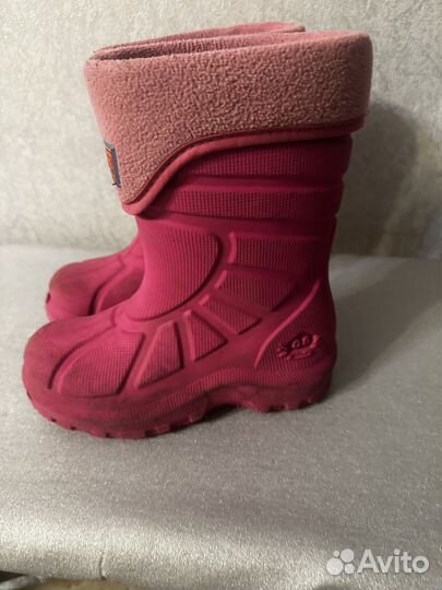 Сапоги для девочки эва 34