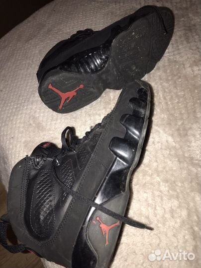 Кроссовки nike air Jordan 9 IX all black