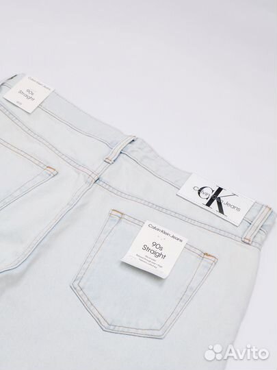 Джинсы Calvin Klein Jeans 90s Straight Fit Denim L