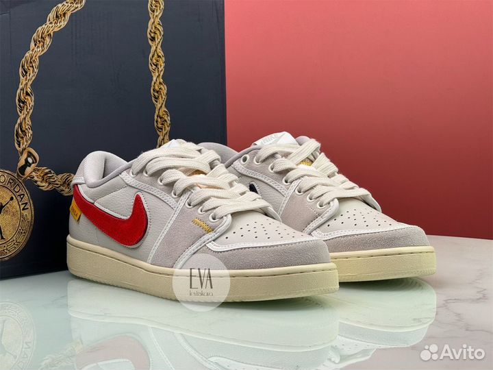 Кроссовки Nike Union LA X Air Jordan 1 KO Low Sail