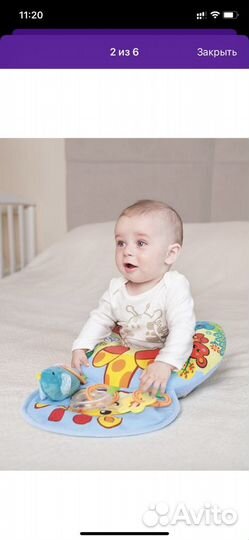 Развивающая подушка