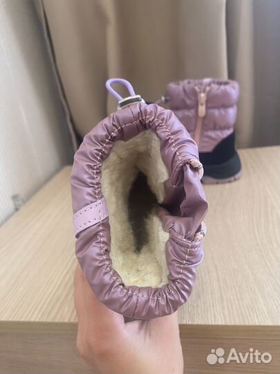 Зимние дутики детские