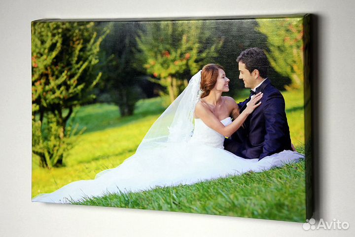 Печать на холсте