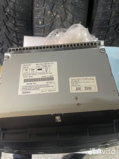 Магнитола Toyota Highlander