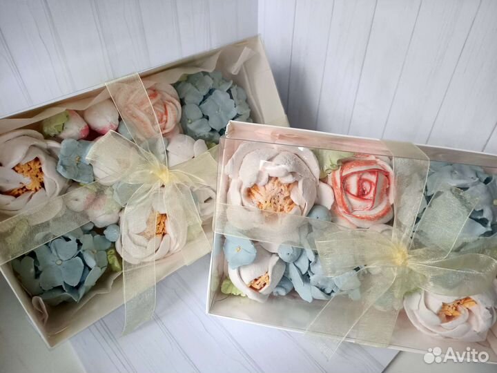 Сладкие букеты из зефира