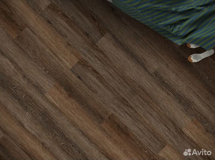 Пвх-плитка EcoClick+ Дуб Визна NOX-1977