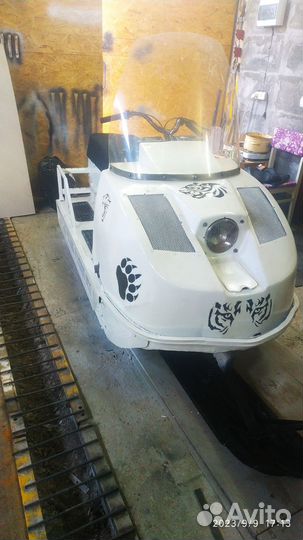 Снегоход Буран короткий