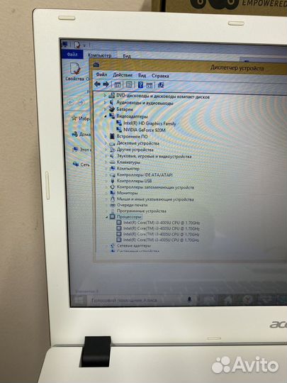 Ноутбук acer aspire E15