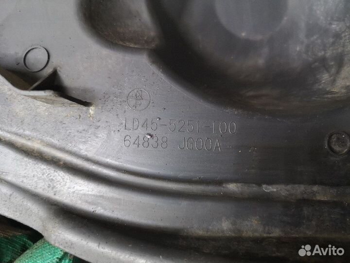 Защита днища левая правая Х-Трейл Т31, шт