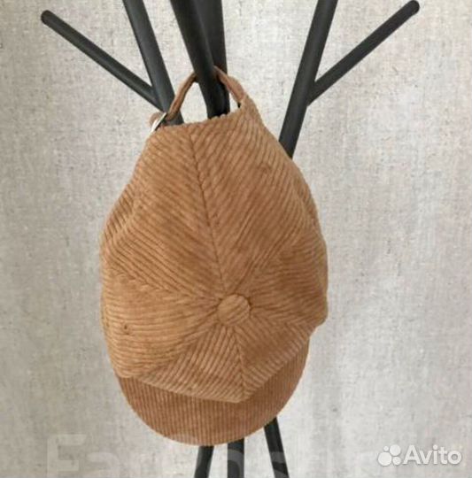 Кепка вельветовая новая