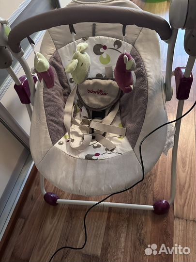 Детские электронные качели