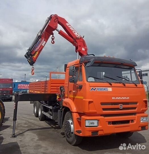 КамАЗ 65115 с КМУ, 2022