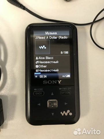 MP3-плеер Sony NWZ-S618F 8Gb