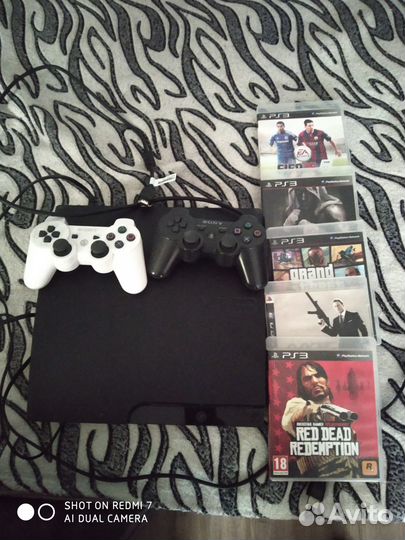 Игровая приставка ps3 slim