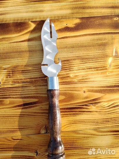 Шампура с деревянной ручкой