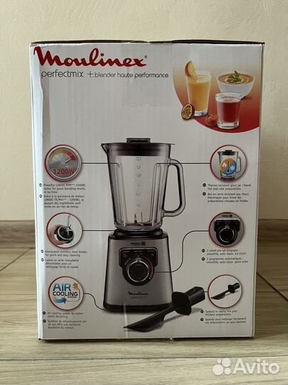 Блендер Moulinex PerfectMix LM811D10 Grey 1200вт