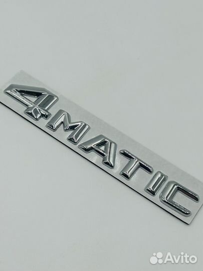 Шильдик эмблема надпись 4matic