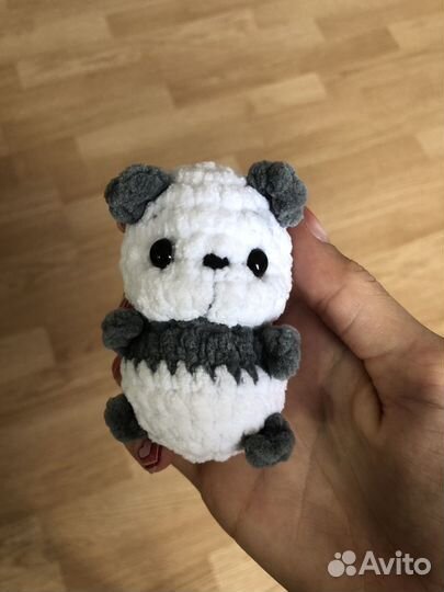 Игрушка ручной работы, панда