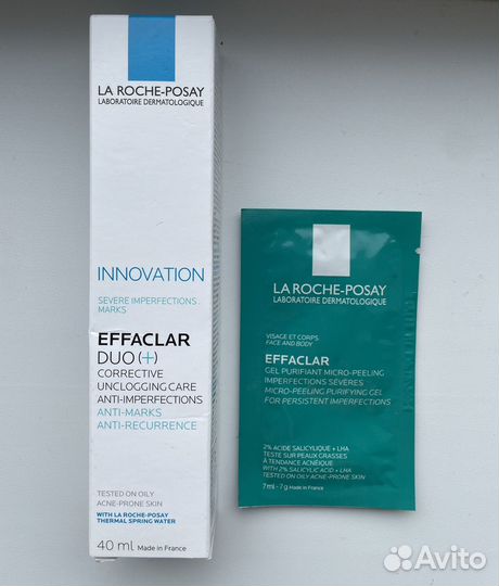 La roche posay effaclar DUO(+) корректирующий крем