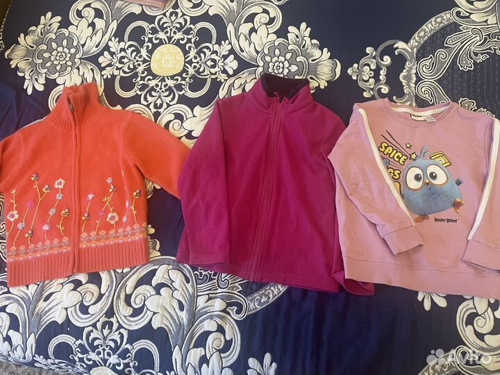 Пакет вещей на девочку 110-116 см