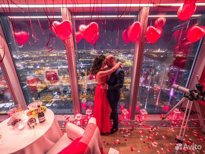 Сюрприз любимому человеку - свидание в Москва-Сити