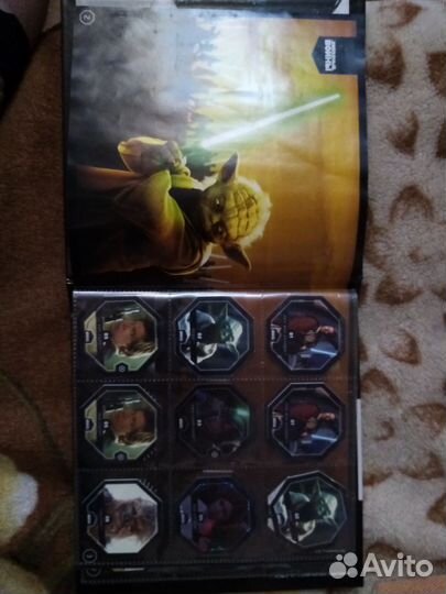 Альбом с фишками звёздные войны