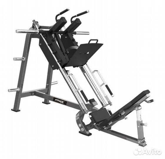 Жим ногами - Гак машина (комбинированный) Fitex P